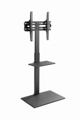 TVS-55T-02 talno stojalo za TV  z nastavljivo višino – brez vrtanja 32"-55"