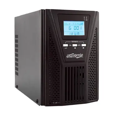 EG-UPSO-1000 UPS brezprekinitveno napajanje 1xSchuko, 3xIEC C13 , 1000VA, 900W, LCD, RJ11/RJ45, USB, Soros port