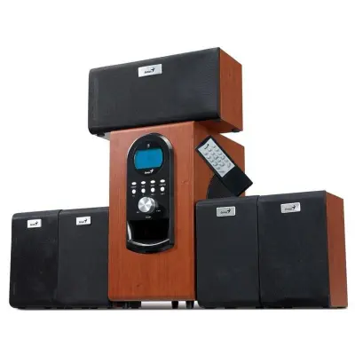 SW-HF5.1 6000 II (31730018400) 5.1 Dark Cherry Komplet lesenih zvočnikov