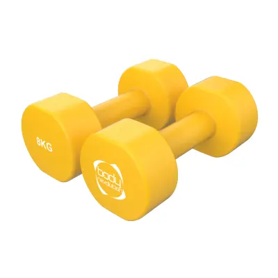 2 x 8 kg neoprenske uteži