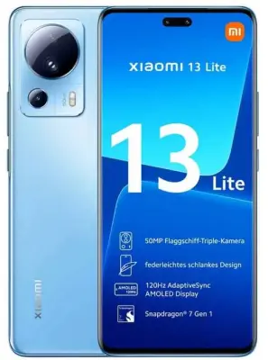 Poškodovan - Xiaomi 13 Lite 8/256 GB blue pametni telefon