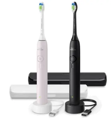 PHILIPS SONICARE HX4072/42 Sonična zobna ščetka črna, svetlo roza