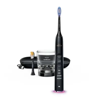 PHILIPS SONICARE HX9917/89 DiamondClean sonična zobna ščetka s črnim nanosom