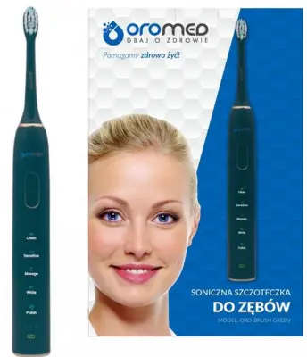 OROMED ORO-BRUSH GREEN sonična zobna ščetka
