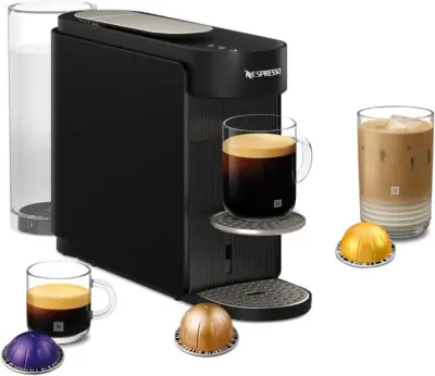 KRUPS-NESPRESSO XN9408 Vertuo UP črni kavni aparat na kapsule