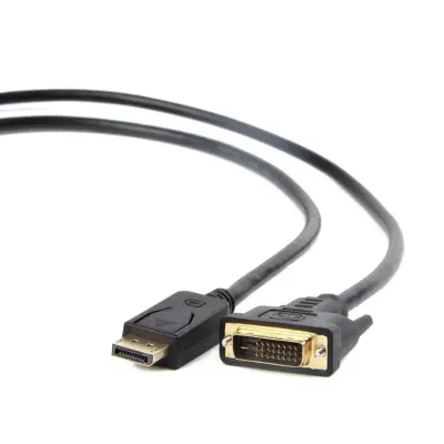 CC-DPM-DVIM-1M DisplayPort na DVI-D (Dual Link) (24+1) adapterski kabel 1m črn