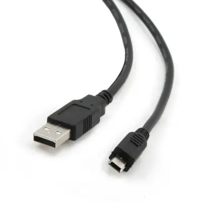 CCP-USB2-AM5P-6 USB 2.0 A - mini kabel 1,8m črn