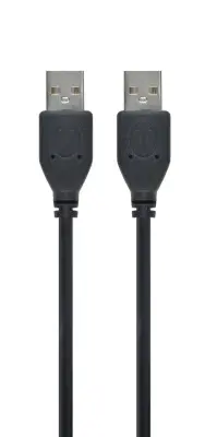 CCP-USB2-AMAM-6 USB 2.0 AM/AM kabel 1,8m črn