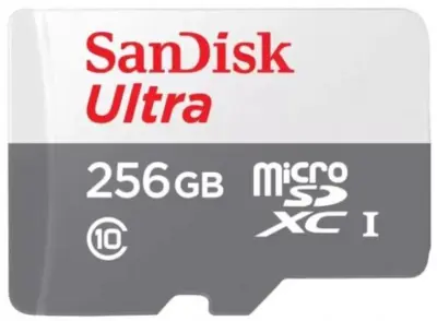 Pomnilniška kartica SANDISK Ultra microSDXC 256 GB 100 MB/s Class 10 UHS-I