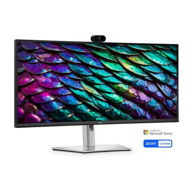Monitor Dell 86,4 cm (34,0") P3426WEB 3440x1440 Curved konferenca 100Hz IPS 5,3ms HDMI DisplayPort USB-C 90W 2xUSB3.2