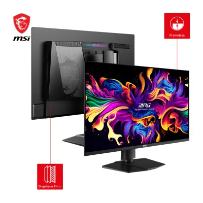Monitor MSI 67,3 cm (26,5) 271QRXDE 2560x1440 Gaming 360Hz QD-OLED 0,03ms 2xHDMI DisplayPort USB-C 90W 2xUSB2.0 Pivot DCI-P3-99%