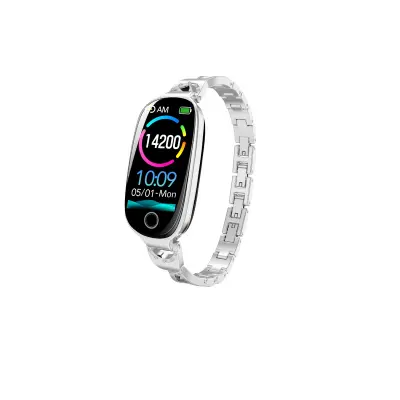 Smartwatch kompatibilen z Joeme Fit – ženska ura z SpO2 in 50+ športnimi načini Silver