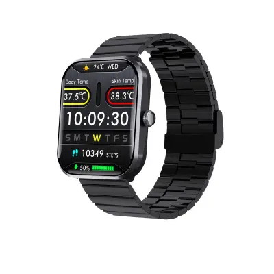 Smartwatch kompatibilen z Joeme Fit – IP67, SpO2, Srčni utrip, Tlak, Temperatura Black