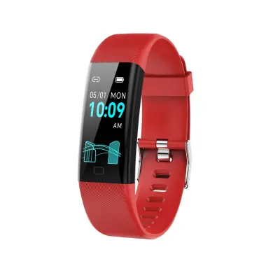 Smartwatch kompatibilen z Joeme Fit – Srčni utrip, SpO2, Tlak, 50+ načinov, IP67 Red