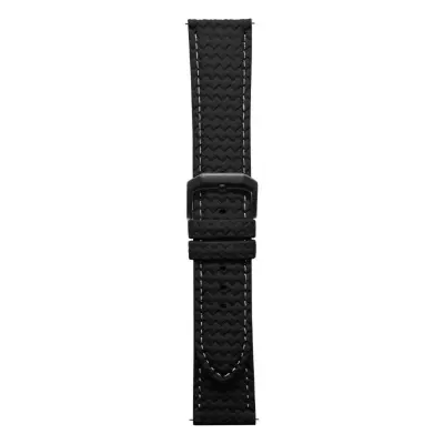 Zamenjalni PU pašček – Združljiv z Huawei Watch, 22mm Black