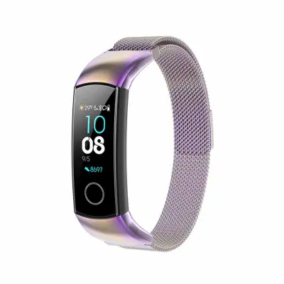 Milanese Stainless Steel Replacement Strap za Huawei Honor Band 5 in Honor 4 ENC MultiColor