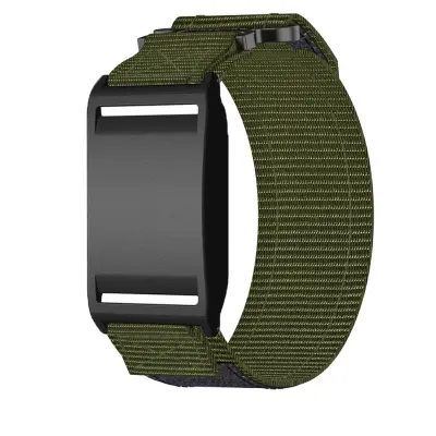 Nadomestni najlonski trak z ježkom – združljiv s Polar Loop, 21cmx3cm Green