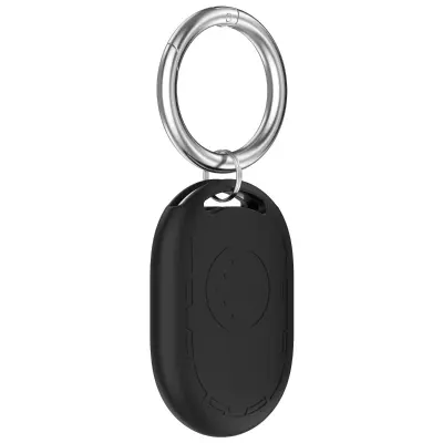 Silikonski zaščitni ovitek za Xiaomi Tag (Mi Tag) UWB in BLE sledilnike – mehak tanek zaščitnik Črna