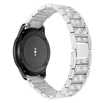 Srebrn nerjaveče jeklo 22mm Pas za uro Kompatibilen s Huawei GT Series