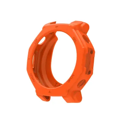Silikonsko Ohišje Združljivo z Amazfit T-Rex 3 Pro - Anti-Collision Orange