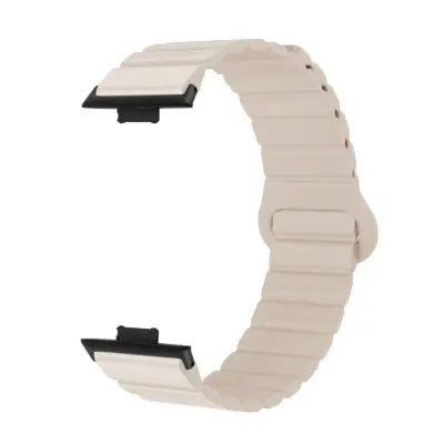 Zamenljiv magnetni silikonski pašček za Huawei Watch Fit3/4/5/Pro Starlight