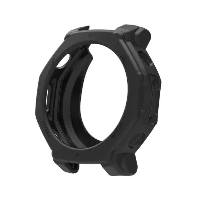 Silikonsko Ohišje Združljivo z Amazfit T-Rex 3 Pro - Anti-Collision Black