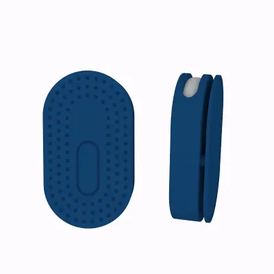 Silikonsko zaščitno ohišje za sledilnik Galaxy SmartTag2 Blue
