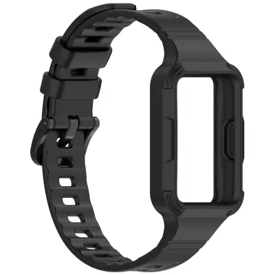 Zamenljivi del – Huawei Band 11 enodelni silikonski zaščitni pas Black
