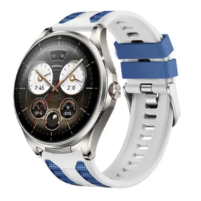 Zamenjalni/kompatibilni del – Huawei Watch Buds1/2 pašček 21.9x2.2cm White + Blue