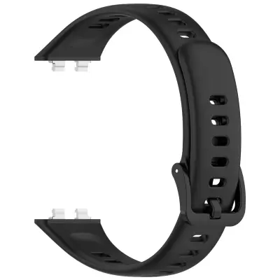 Nadomestna silikonska zapestnica s pin zaponko za Huawei 11/11 Pro Black