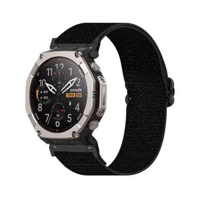 Nadomestni najlonski pašček za Amazfit T-Rex Ultra 2, 26mm Black