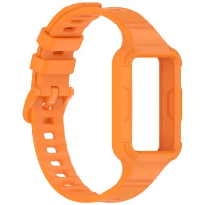 Zamenljivi del – Huawei Band 11 enodelni silikonski zaščitni pas Orange
