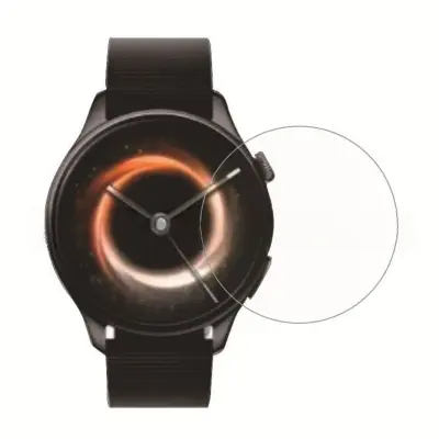 Kaljeno steklo zaščitnik zaslona za Xiaomi Watch S5 z modrim filtrom in ukrivljenim robom