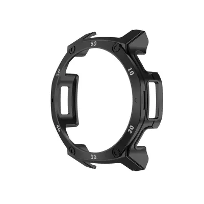 Amazfit T-Rex 3 Pro (44mm) Compatible PC Armor Protective Watch Case – Dual-Color Protective Shell Black&White