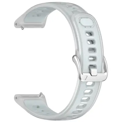 Zamenjalni/združljivi del – Huawei silikonski pašček 22mm za Watch GT4/GT5/GT6 46mm White