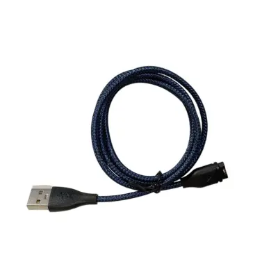 Tkan USB-A polnilni kabel, združljiv z Garmin Fenix, 100cm