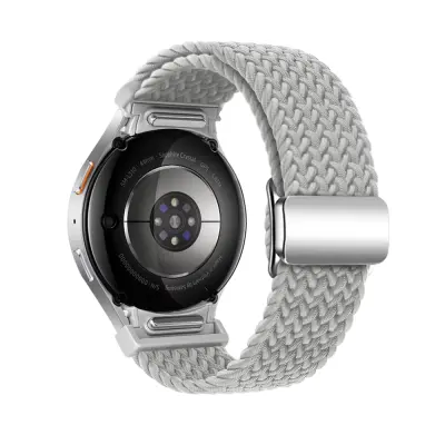 Tkana najlonska zapestnica za Samsung Watch 7 - siva