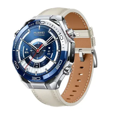 Zamenjava/Kompatibilni deli – Huawei Ultimate 2, 22mm pašček z zaponko Beige