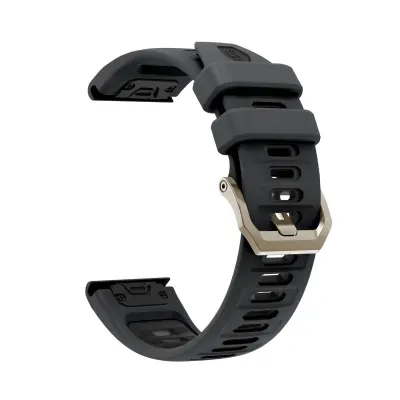 Silikonski perforiran pašček za Amazfit Trex Ultra 2, zračen 22cm Black