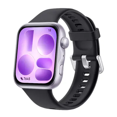 Zamenljivi/kompatibilni del – Huawei Silikonski pašček za Watch Fit Black