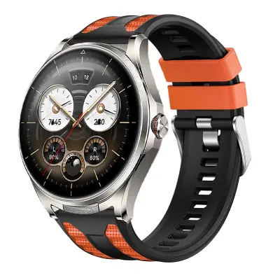 Zamenjalni/kompatibilni del – Huawei Watch Buds1/2 pašček 21.9x2.2cm Black Orange
