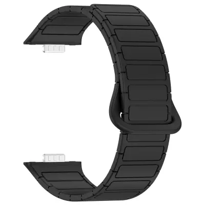 Silikonski magnetni pašček za Huawei Fit5/5Pro — mehak in zračen Black