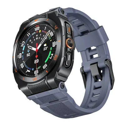 Zamenjava/kompatibilni del – Samsung Galaxy Watch Ultra 47MM silikonski pašček Gray+Blue