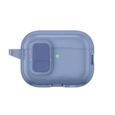OVITEK AMAZINGTHING MINIMAL ZA AIRPODS PRO 3 Z ZAŠČITO, MODRA VERZIJA