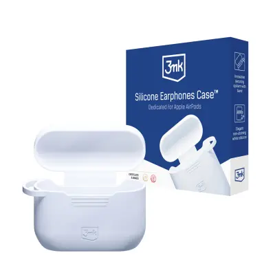 3MK SILIKONSKI OVITEK ZA APPLE AIRPODS PRO 3 ZAŠČITNI OVITEK ZAPRTO