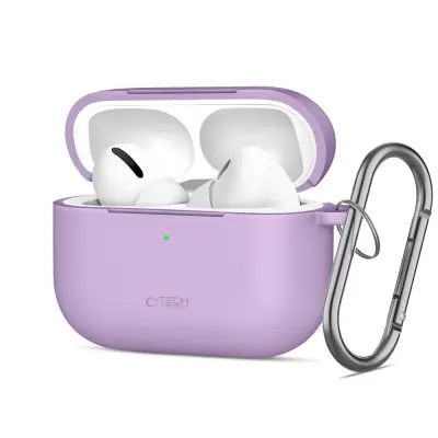 SILIKONSKI KAVELJ TECH-PROTECT ZA AIRPODS PRO 3, FLEKSIBILNI OVITEK Z MAGNETOM