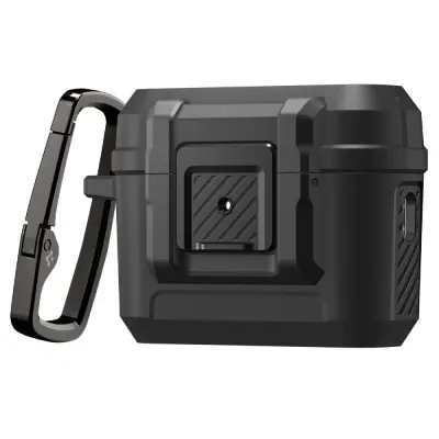OVITEK SPIGEN LOCK FIT ZA APPLE AIRPODS PRO 3, MAT ČRN, ZAŠČITNI
