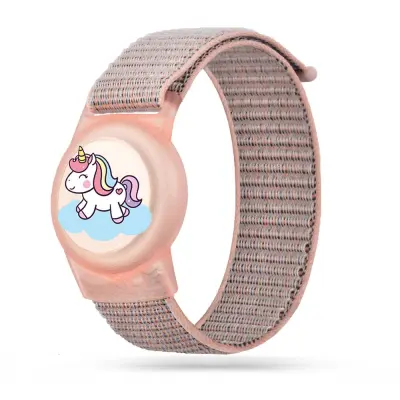 NAJLONSKI OVITEK TECH-PROTECT ZA OTROŠKI OBESECE APPLE AIRTAG 1 IN 2 MAGIC PONY