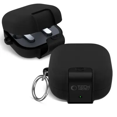 TEHNIČNO ZAŠČITNI OVITEK S KAVLJIČKOM ZA SAMSUNG GALAXY BUDS 4 4 PRO VISOKE KAKOVOSTI