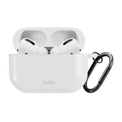 PURO SILIKONSKI OVITEK ICON ZA SLUŠALKE AIRPODS PRO 3, BEL